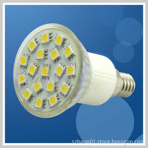 18 PCS 5050 SMD E14 LED Spot Light 2.7W (Glass Shell)